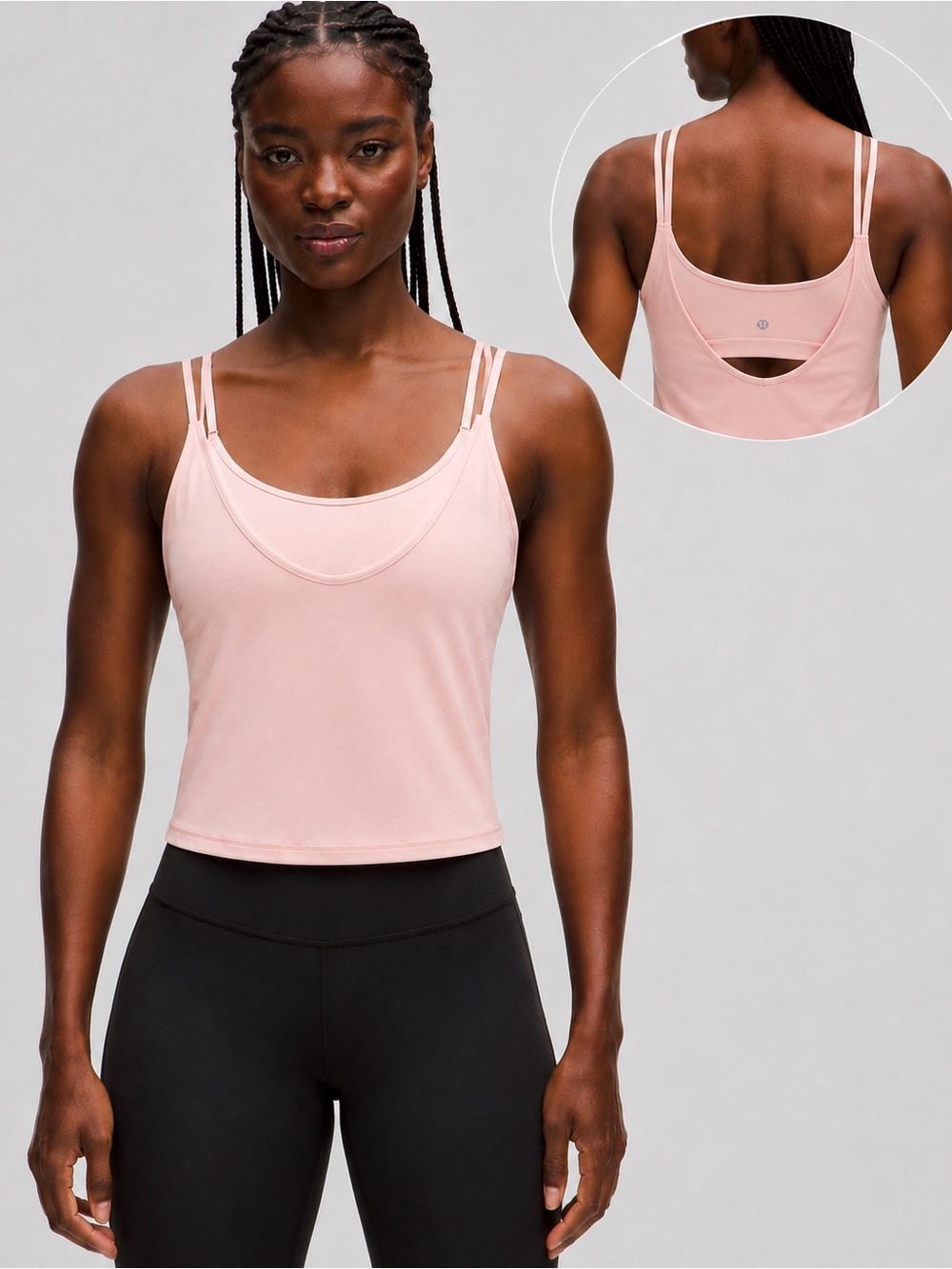 Lululemon pink focuser 2 in 1 tank #activewear #athletic #lululemon
NWT